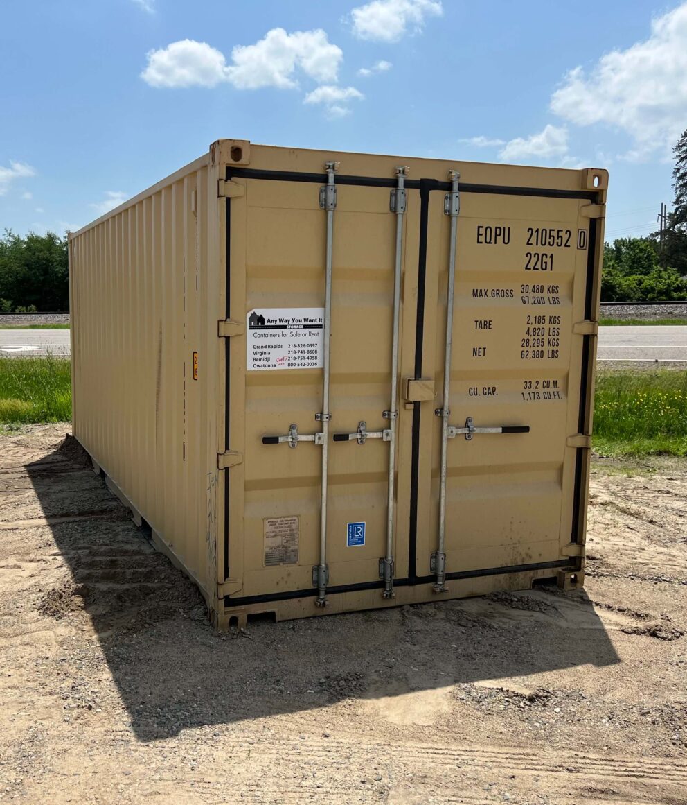 20ft Container in Grand Rapids, Stewartville, and Ellendale