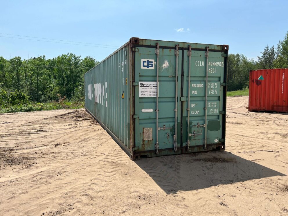 40ft Container in Grand Rapids, Stewartville, and Ellendale