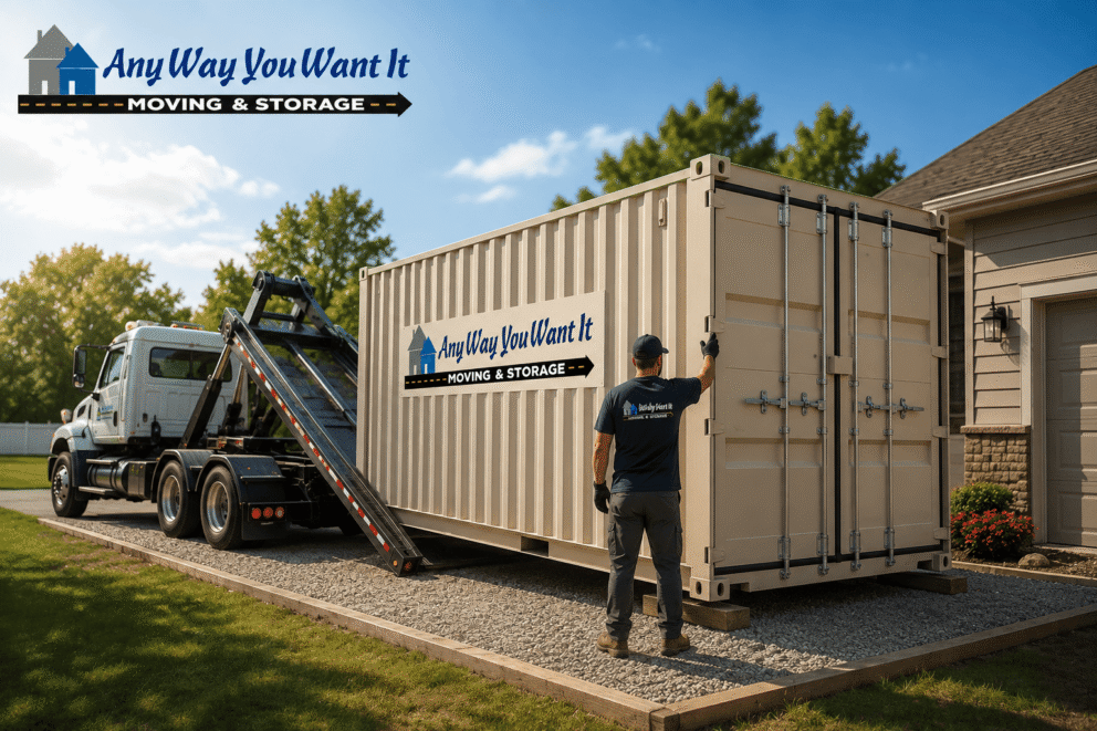 Shipping Container Drop-Off Process