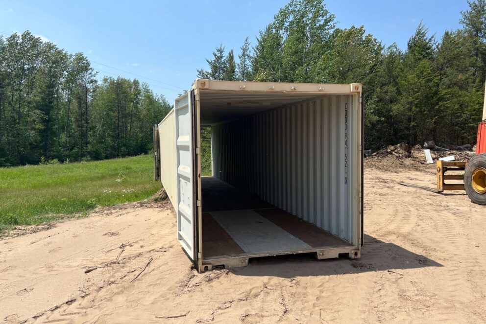 Shipping Container Insulation for Minnesota Winters